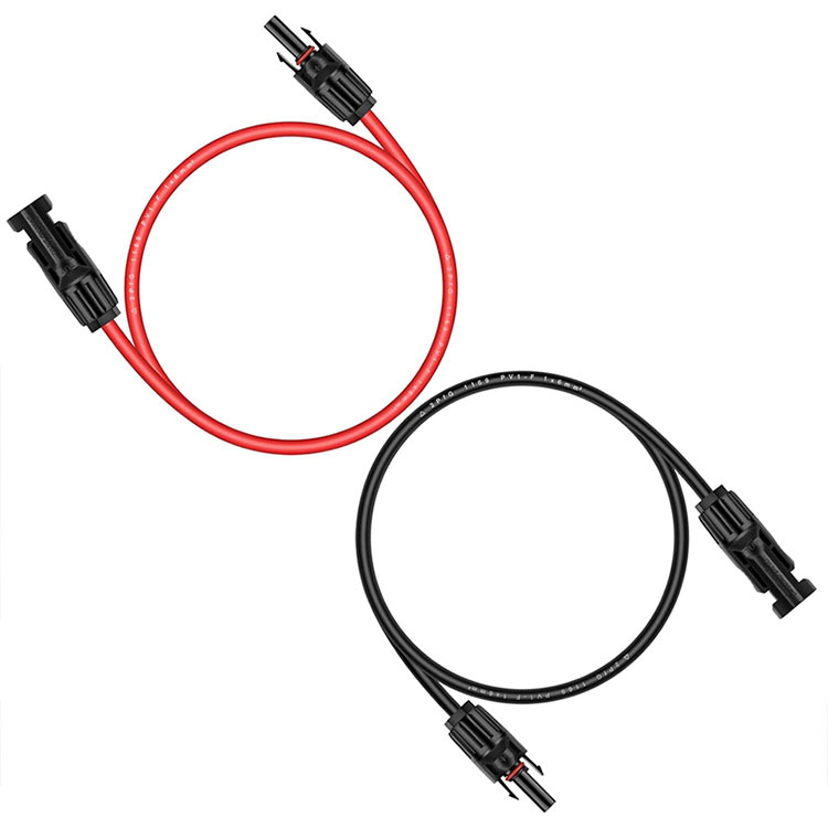 3Ft 10AWG fotovoltaický kabel pro solární regulátor nabíjení